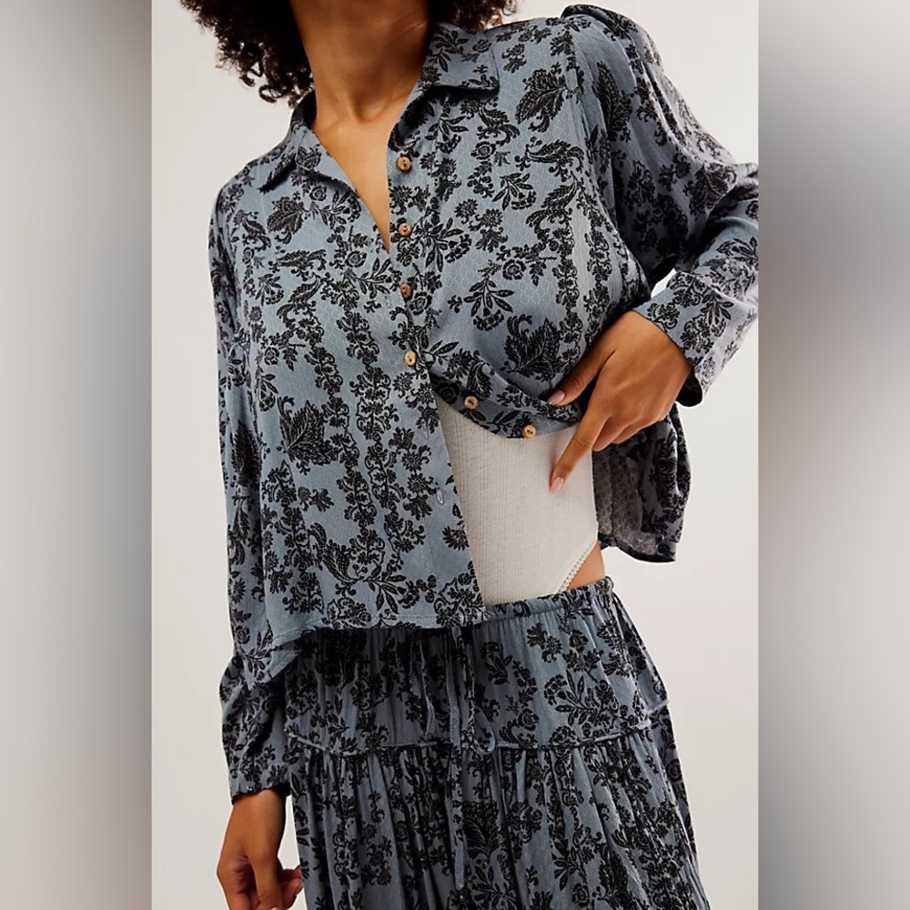Intimately Free People Steady Love PJ Top